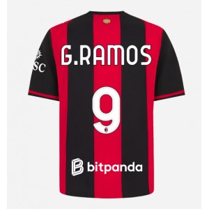 AC Milan Goncalo Ramos #9 Jalkapallovaatteet Kotipaita 2026-27 Lyhythihainen